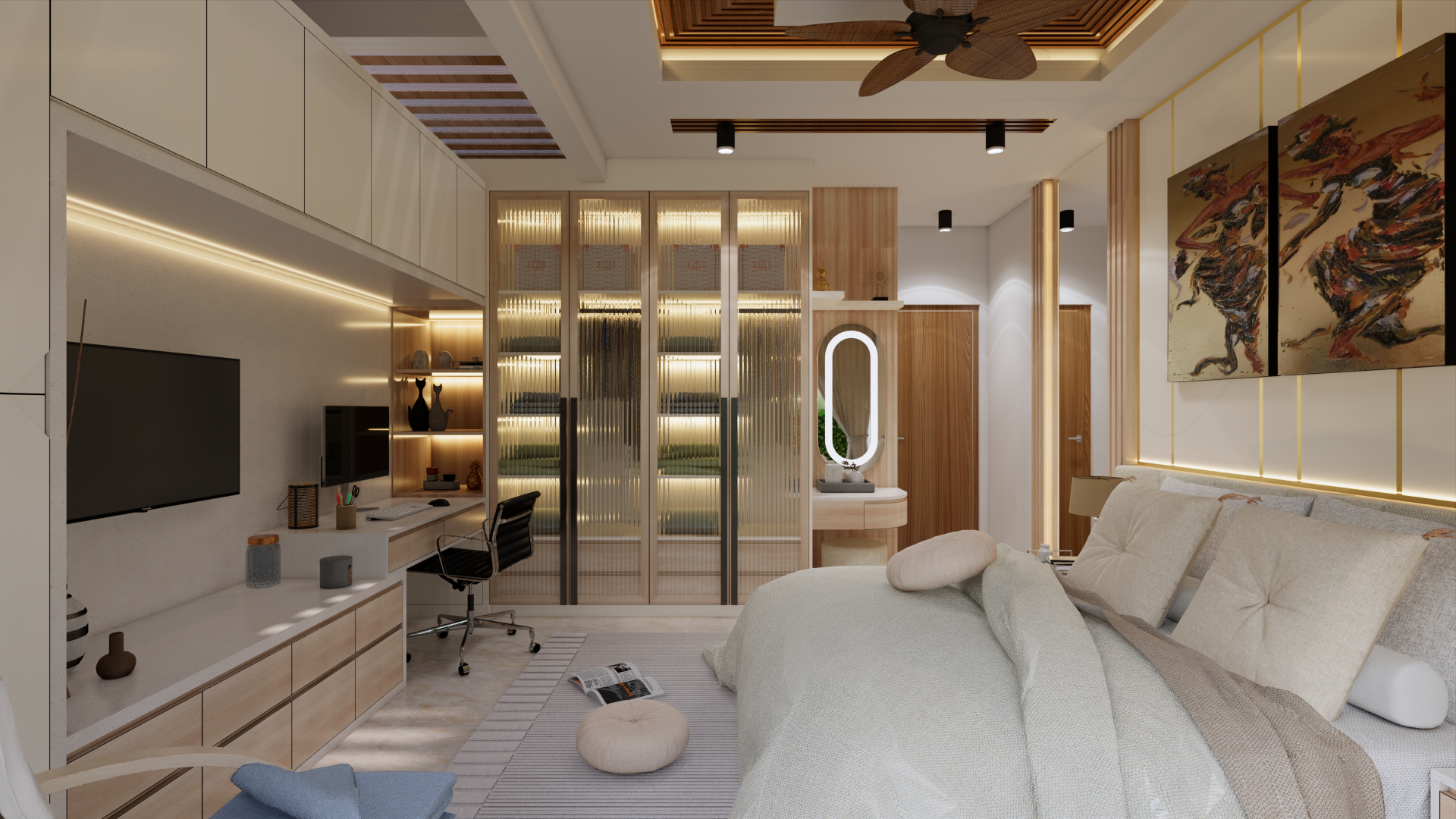 Master Bedroom 3D 2